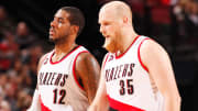 Video: Blazers' Chris Kaman shoves Clippers' Chris Paul during game