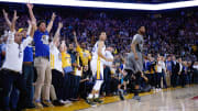 Video: Stephen Curry's clutch three causes young fan to lose her mind