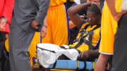 Lakers rookie Julius Randle suffers broken leg in NBA debut