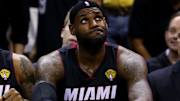 LeBron James, Heat's Pat Riley exit Vegas meeting without agreement