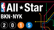 NBA unveils 2015 All-Star logo for Brooklyn and New York