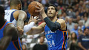 Thunder's Enes Kanter undergoes knee surgery, sidelined 4-6 weeks