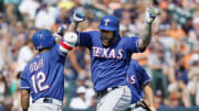 Napoli, Gimenez hit HRs as Rangers top Tigers 4-2