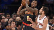 Hawks beat Knicks 112-101 for 1st victory of the season