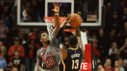 Watch: Jimmy Butler alters Paul George’s game-winning shot attempt