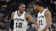 Spurs beat Pistons in Aldridge's home debut