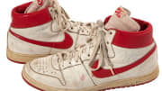 Pair of Michael Jordan's rookie season sneakers to be auctioned