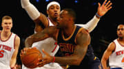 LeBron James outduels Carmelo Anthony in Cavs’ eighth straight win