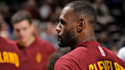 LeBron James (back) misses practice, status for season opener unclear