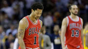 Bulls PG Derrick Rose experiencing double vision with both eyes open