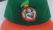 Mets celebrate Saint Patrick's Day with Mr. Met leprechaun hat