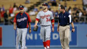 Nationals outfielder Bryce Harper's status for this weekend unclear