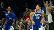 76ers’ Ben Simmons Drains First-Career Three-Pointer