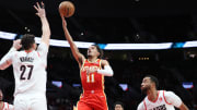 Trae Young Sets NBA Season-High Mark With 56 Points in Hawks' Loss