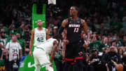 Bam Adebayo Takes Frustration Out on Jersey After Game 7 Loss to Celtics