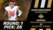 Saints Draft Grades: DE Payton Turner - SNN Roundtable