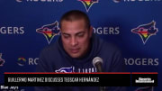 Watch: Martinez Talks 'Assistant Hitting Coach' Teoscar Hernández
