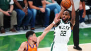 Middleton, Bucks Stave Off Booker's 42 With Late Run to Even Finals