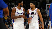 Tobias Harris Shares Hilarious Message for Injured Joel Embiid After 76ers Sweep Nets