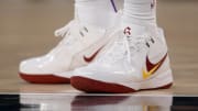 LeBron James Debuts USC-Inspired Kicks Against Knicks