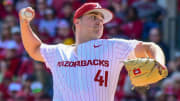 WATCH: Razorbacks' Stovall, McEntire on Win Over Missouri