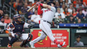 Watch Red Sox's Red-Hot Rookie Slugger Belt First MLB Home Run Vs. Astros