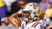 Heisman Favorite Daniels Uses NIL to Give Back to LSU Staff