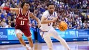 Point Spread: Kansas Favored in Assembly Hall Showdown With Indiana on Saturday