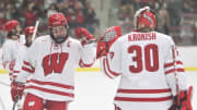 Badgers Curl, Hall Claim Weekly WCHA Player Honors