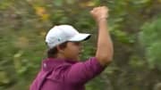 Tiger Woods Absolutely Loved Charlie Woods’s Fist-Pump Celebration After He Chipped in for Birdie