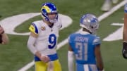 Mics Caught Matthew Stafford Berating Lions’ Kerby Joseph for ‘Dirty’ Hit