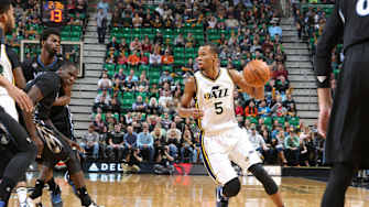 Hood, Favors lead Jazz over Timberwolves 103-90