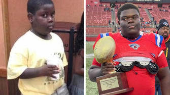 ‘Popeyes Meme Kid’ Is Now College Football Player Seeking NIL Deal