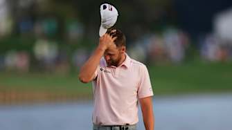 Scottie Scheffler Had Perfect Two-Word Reaction to Wyndham Clark’s Missed Putt at Players Championship