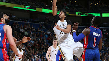 Davis, Evans lead Pelicans past Pistons, 115-99