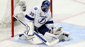 Questions about health linger, but Ben Bishop, Lightning prevail in Game 3