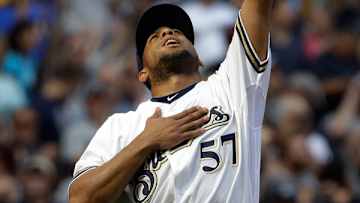 Brewers' Francisco Rodriguez will miss game after stepping on a cactus