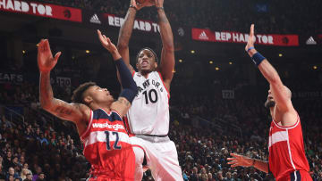 DeRozan scores 34 as Raptors edge Wizards 94-91