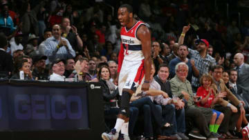 Washington Wizards point guard John Wall held out of practice with back spasms