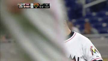 Spittin' image: GIF clearly shows Alex Sanabia loading up baseball