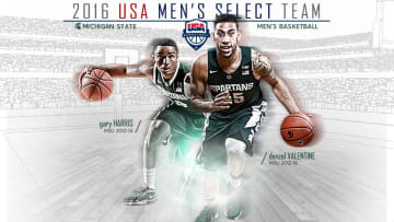 Spartans Denzel Valentine, Gary Harris Named To 2016 USA Basketball Select Team