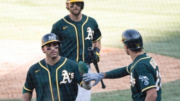 Olson, Laureano Gold Glove Finalists, but Athletics Chapman Gets Passed Over