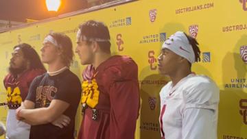 USC Football Players Discuss Lincoln Riley Hire