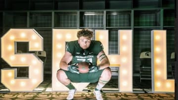 Top 100 Offensive Lineman Madden Sanker locks an official visit to Michigan State