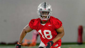 Ohio State Wide Receiver Marvin Harrison Jr. Sheds Black Stripe