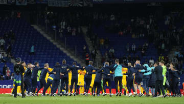 Angry Espanyol Fans Storm Field To Interrupt Barcelona Players During La Liga Title Celebrations