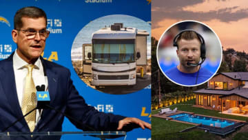 Jim Harbaugh to Live In Trailer Park; Why Not Move Into Rams' Sean McVay Mansion?