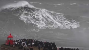 Did The Mythic 100-Foot Wave Just Get Ridden In Portugal?