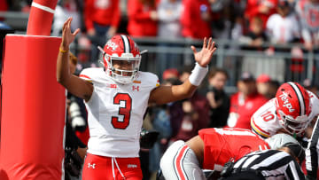 No. 4 Ohio State Buckeyes In Dogfight With Maryland Terrapins At Half