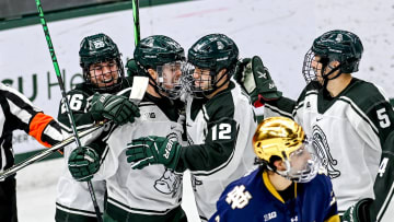 Short-handed Michigan State preps for Great Lakes Invitational title run